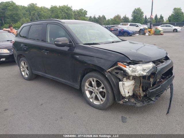 12654084 :رقم المزاد ، JA4JZ3AX3EZ603576 vin ، 2014 Mitsubishi Outlander Se مزاد بيع