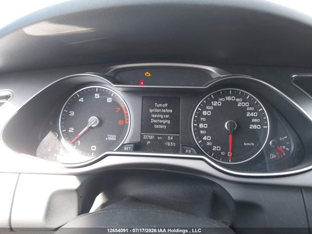 12654091 :رقم المزاد ، WAUKFCFL2DA154295 vin ، 2013 Audi A4 Prestige مزاد بيع