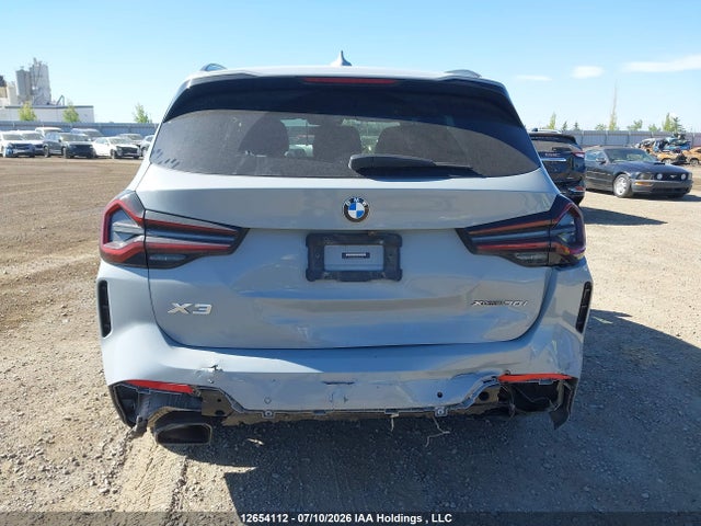 Продаж на аукціоні авто 2022 Bmw X3 Xdrive30i, vin: 5UX53DP09N9M25907, номер лоту: 12654112
