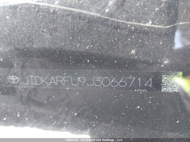 JTDKARFU9J3066714 Toyota Prius