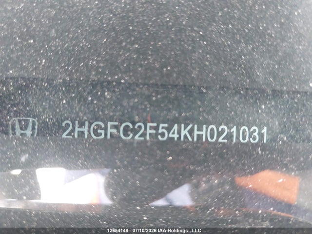 Продаж на аукціоні авто 2019 Honda Civic Lx, vin: 2HGFC2F54KH021031, номер лоту: 12654148