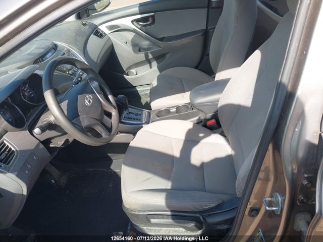 12654160 :رقم المزاد ، 5NPDH4AEXDH313626 vin ، 2013 Hyundai Elantra Gls/limited مزاد بيع