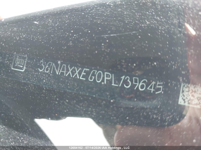 Продаж на аукціоні авто 2023 Chevrolet Equinox Premier, vin: 3GNAXXEG0PL139645, номер лоту: 12654162