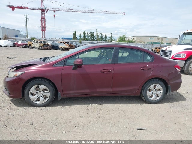 Продаж на аукціоні авто 2013 Honda Civic Lx, vin: 2HGFB2E41DH000099, номер лоту: 12643846
