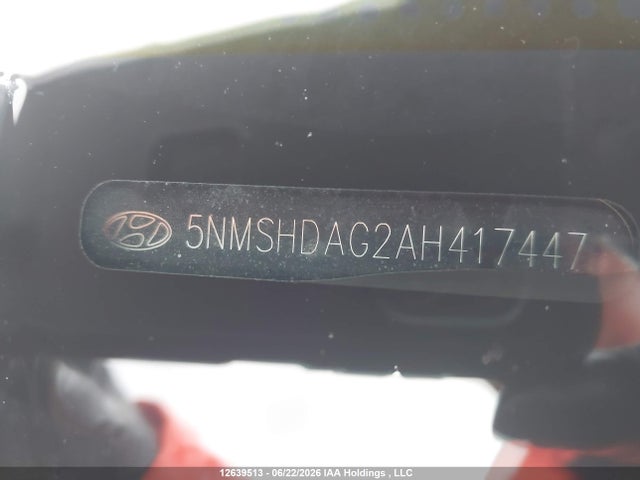Aukcja sprzedaży 2010 Hyundai Santa Fe Limited 3.5, vin: 5NMSHDAG2AH417447, numer aukcji: 12639513