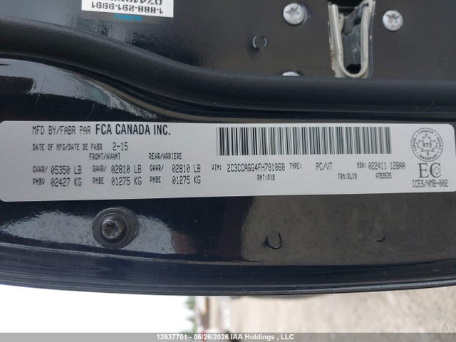 2C3CCAGG4FH781868 Chrysler 300 S
