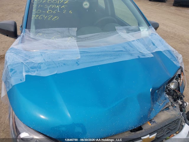 Aukcja sprzedaży 2021 Chevrolet Spark Ls Cvt, vin: KL8CB6SA4MC700147, numer aukcji: 12646788