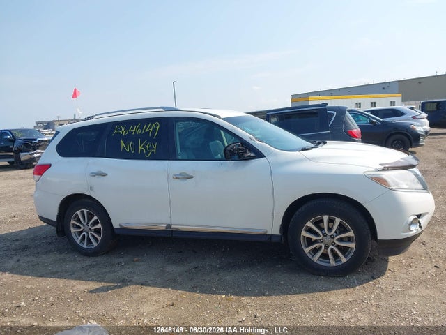 2013 Nissan Pathfinder Platinum/s/sl/sv მანქანა იყიდება აუქციონზე, vin: 5N1AR2MM5DC637596, აუქციონის ნომერი: 12646149