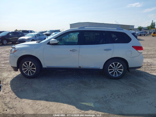 2013 Nissan Pathfinder Platinum/s/sl/sv მანქანა იყიდება აუქციონზე, vin: 5N1AR2MM5DC637596, აუქციონის ნომერი: 12646149