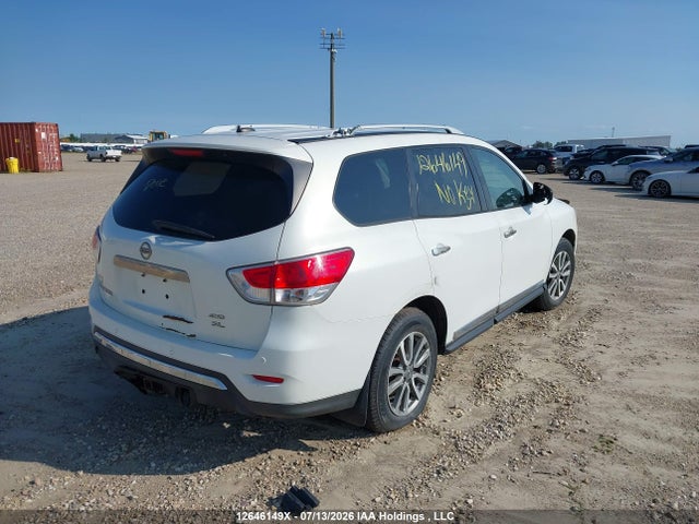 2013 Nissan Pathfinder Platinum/s/sl/sv მანქანა იყიდება აუქციონზე, vin: 5N1AR2MM5DC637596, აუქციონის ნომერი: 12646149