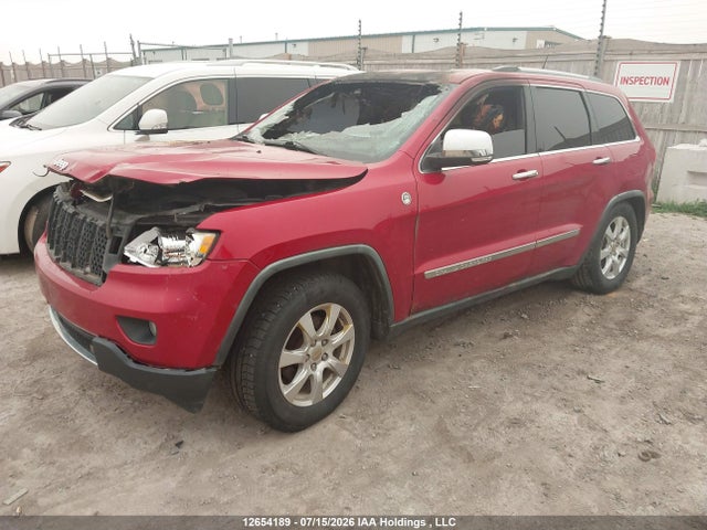 2011 Jeep Grand Cherokee Overland მანქანა იყიდება აუქციონზე, vin: 1J4RR6GG6BC586315, აუქციონის ნომერი: 12654189