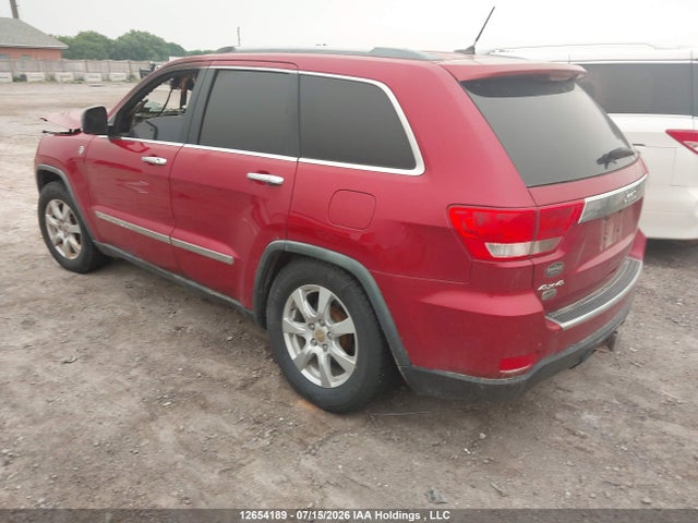 2011 Jeep Grand Cherokee Overland მანქანა იყიდება აუქციონზე, vin: 1J4RR6GG6BC586315, აუქციონის ნომერი: 12654189