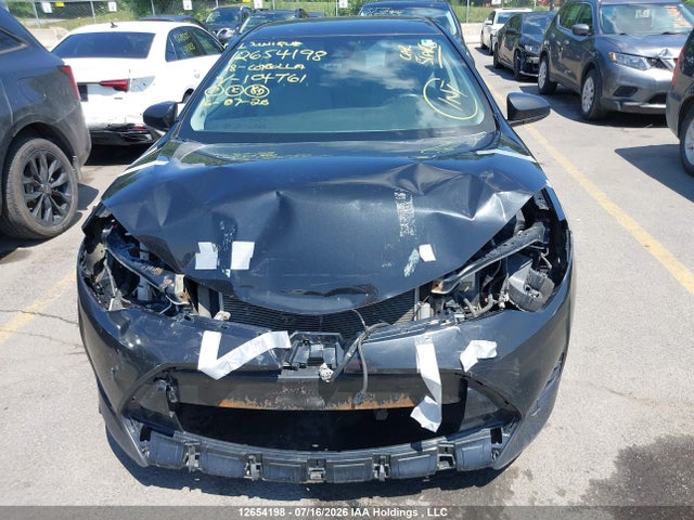 12654198 :رقم المزاد ، 2T1BURHE6JC104761 vin ، 2018 Toyota Corolla Ce مزاد بيع