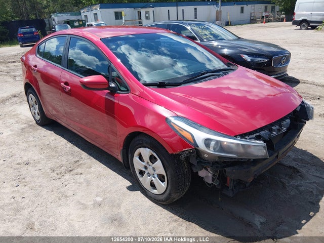 2017 Kia Forte Lx/s მანქანა იყიდება აუქციონზე, vin: 3KPFL4A77HE058520, აუქციონის ნომერი: 12654200