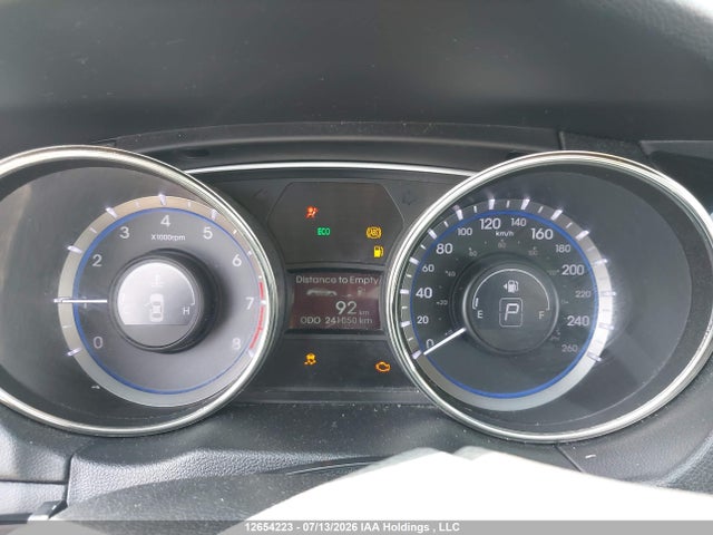 2012 Hyundai Sonata მანქანა იყიდება აუქციონზე, vin: 5NPEC4ACXCH311584, აუქციონის ნომერი: 12654223