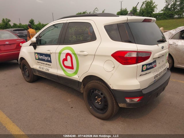 12654248 :رقم المزاد ، MAJ6P1UL6JC234102 vin ، 2018 Ford Ecosport Se مزاد بيع