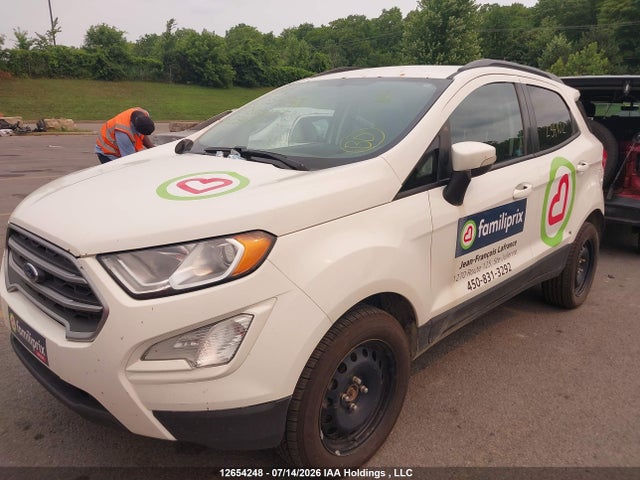 12654248 :رقم المزاد ، MAJ6P1UL6JC234102 vin ، 2018 Ford Ecosport Se مزاد بيع
