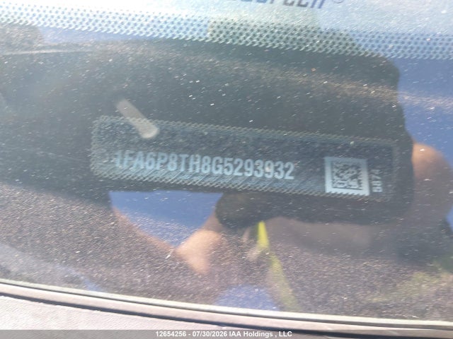 Продаж на аукціоні авто 2016 Ford Mustang, vin: 1FA6P8TH8G5293932, номер лоту: 12654256