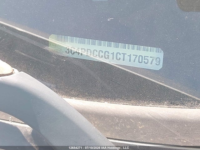 12654271 :رقم المزاد ، 3C4PDCCG1CT170579 vin ، 2012 Dodge Journey مزاد بيع