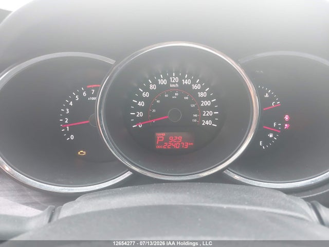 12654277 :رقم المزاد ، 5XYKT3A17BG157367 vin ، 2011 Kia Sorento Lx مزاد بيع