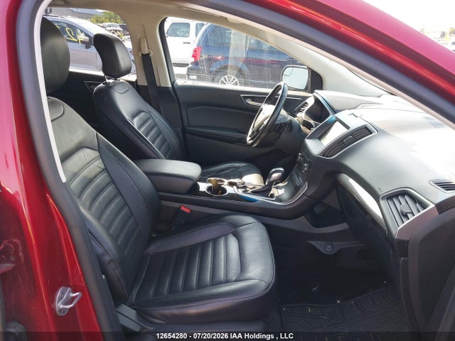 12654280 :رقم المزاد ، 2FMTK4J93FBB83635 vin ، 2015 Ford Edge Sel مزاد بيع