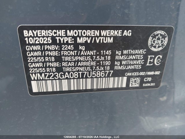 Mini Countryman S All4 2026 WMZ23GA08T7U58677 Image 19