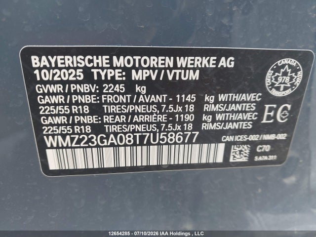 Mini Countryman S All4 2026 WMZ23GA08T7U58677 Image 9