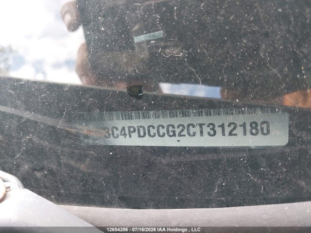 12654286 :رقم المزاد ، 3C4PDCCG2CT312180 vin ، 2012 Dodge Journey Sxt مزاد بيع