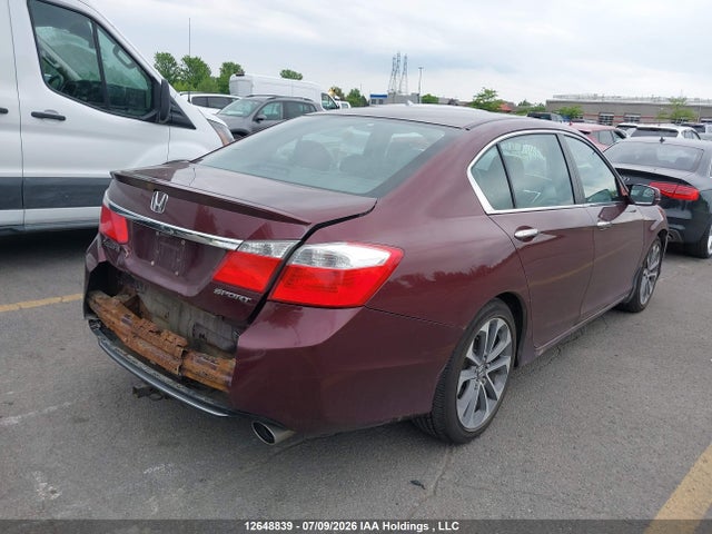 2013 Honda Accord Sport მანქანა იყიდება აუქციონზე, vin: 1HGCR2F50DA810702, აუქციონის ნომერი: 12648839