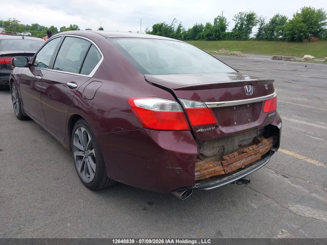 2013 Honda Accord Sport მანქანა იყიდება აუქციონზე, vin: 1HGCR2F50DA810702, აუქციონის ნომერი: 12648839