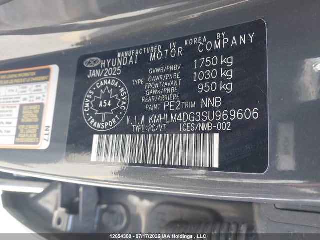 Hyundai Elantra Preferred With Tech Package 2025 KMHLM4DG3SU969606 Image 19