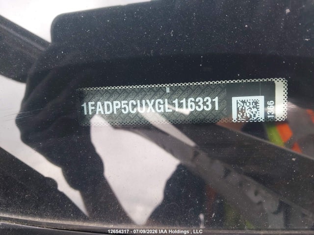 Aukcja sprzedaży 2016 Ford C-max Premium Sel, vin: 1FADP5CUXGL116331, numer aukcji: 12654317
