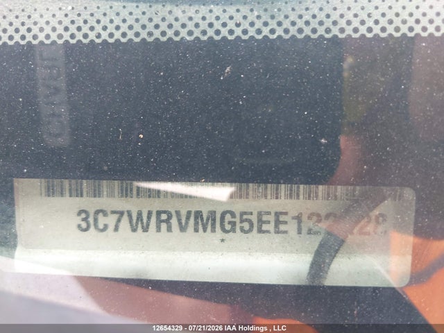 Aukcja sprzedaży 2014 Ram Promaster 3500 3500 Standard, vin: 3C7WRVMG5EE122228, numer aukcji: 12654329