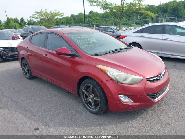2011 Hyundai Elantra Gls მანქანა იყიდება აუქციონზე, vin: 5NPDH4AE8BH034415, აუქციონის ნომერი: 12654358