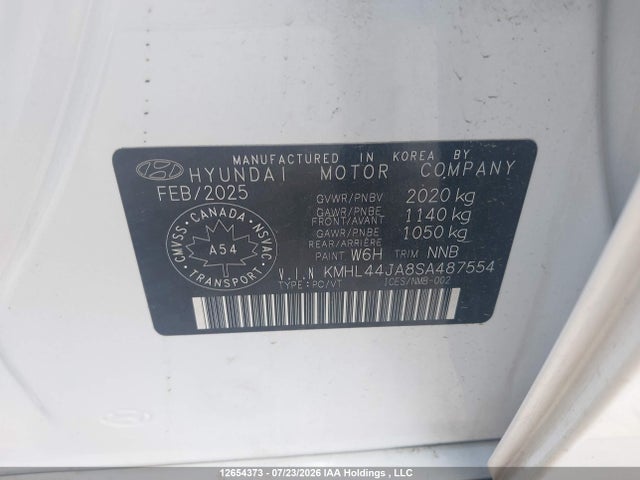 Hyundai Sonata Preferred Trend 2025 KMHL44JA8SA487554 Image 9