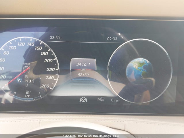 Aukcja sprzedaży 2019 Mercedes-benz S 560 4matic, vin: WDDUG8GB6KA474654, numer aukcji: 12654386