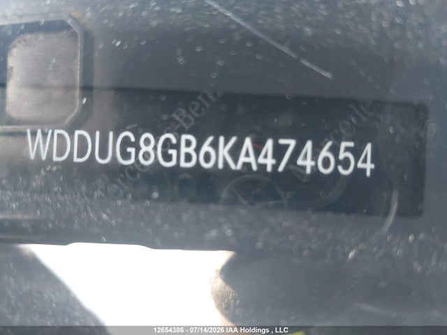 Aukcja sprzedaży 2019 Mercedes-benz S 560 4matic, vin: WDDUG8GB6KA474654, numer aukcji: 12654386