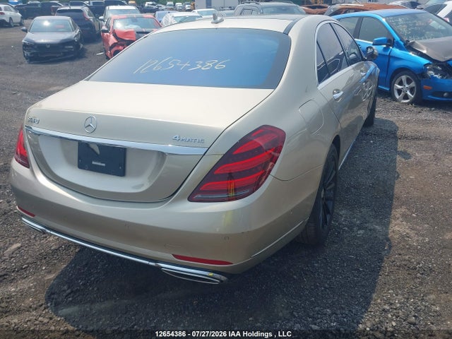 Aukcja sprzedaży 2019 Mercedes-benz S 560 4matic, vin: WDDUG8GB6KA474654, numer aukcji: 12654386