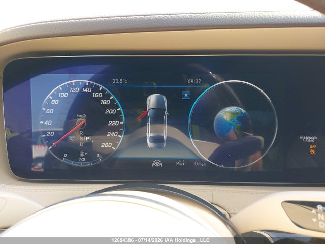 Aukcja sprzedaży 2019 Mercedes-benz S 560 4matic, vin: WDDUG8GB6KA474654, numer aukcji: 12654386