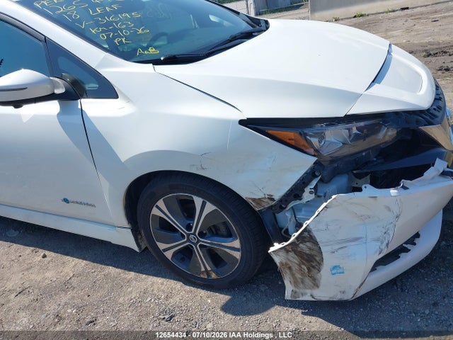 Продажа на аукционе авто 2018 Nissan Leaf S/sv/sl, vin: 1N4AZ1CPXJC316195, номер лота: 12654434