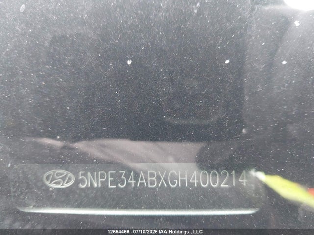 Продаж на аукціоні авто 2016 Hyundai Sonata Sport/limited, vin: 5NPE34ABXGH400214, номер лоту: 12654466