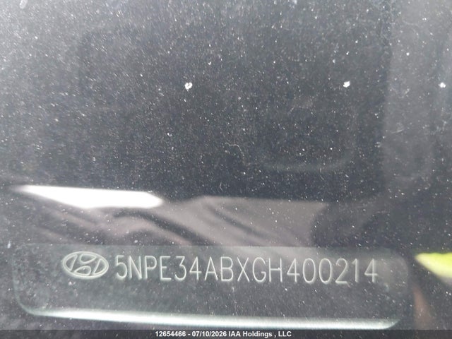 Продаж на аукціоні авто 2016 Hyundai Sonata Sport/limited, vin: 5NPE34ABXGH400214, номер лоту: 12654466