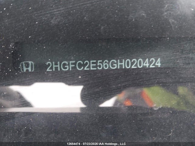 Honda Civic Lx 2016 2HGFC2E56GH020424 Image 19
