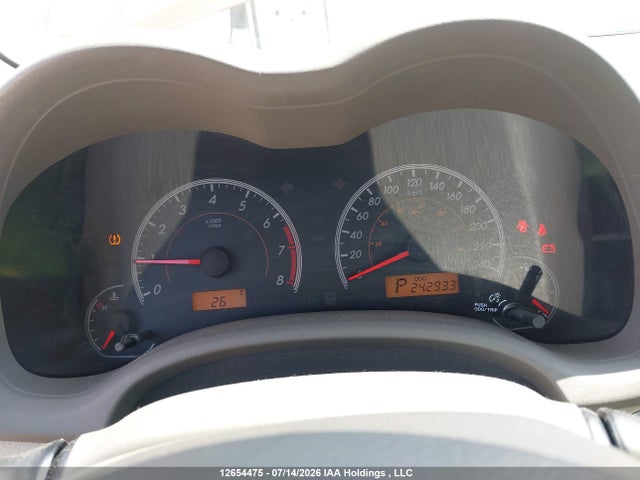 12654475 :رقم المزاد ، 2T1BU4EEXAC360280 vin ، 2010 Toyota Corolla Le مزاد بيع