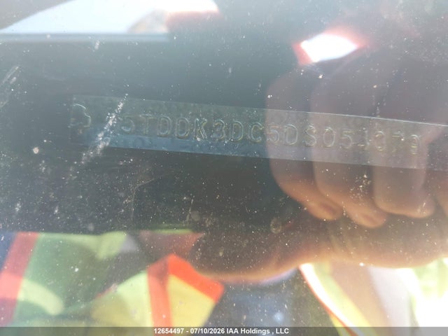 12654497 :رقم المزاد ، 5TDDK3DC5DS054379 vin ، 2013 Toyota Sienna Xle 7 Passenger مزاد بيع
