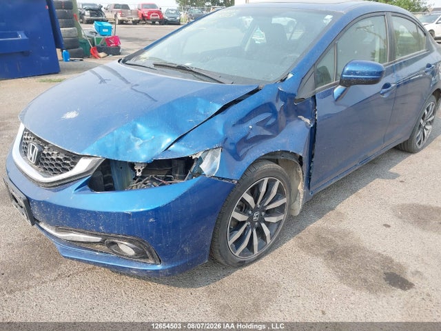 12654503 :رقم المزاد ، 2HGFB2F7XFH031511 vin ، 2015 Honda Civic Se مزاد بيع