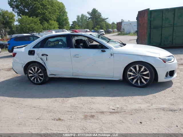 Продаж на аукціоні авто 2020 Audi A4 Quattro, vin: WAUANAF44LA054189, номер лоту: 12654512