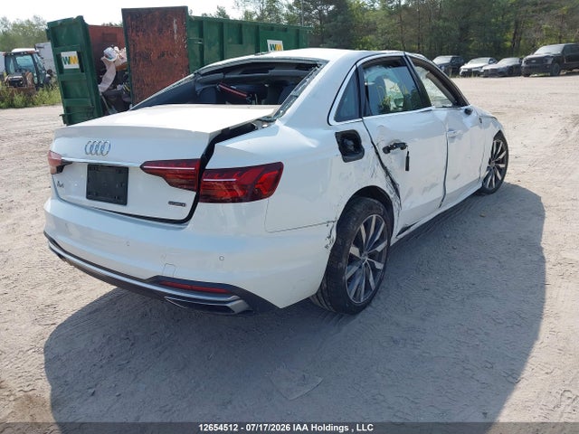 Продаж на аукціоні авто 2020 Audi A4 Quattro, vin: WAUANAF44LA054189, номер лоту: 12654512