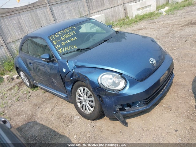 Продаж на аукціоні авто 2016 Volkswagen Beetle, vin: 3VWJ07AT8GM618869, номер лоту: 12654524