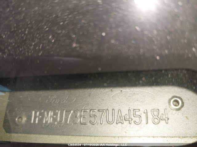 12654534 :رقم المزاد ، 1FMEU73E57UA45184 vin ، 2007 Ford Explorer Xlt مزاد بيع